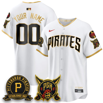 PIT Vapor Limited Custom Jersey - Cobra & Est 1887 Patch - All Stitched