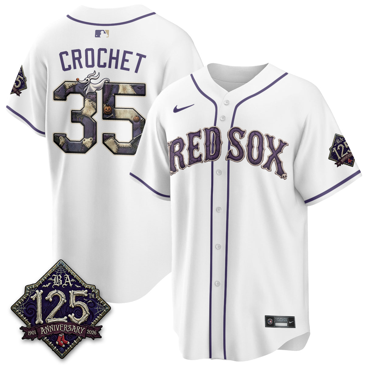 Boston Red Sox Nightmare Vapor Limited Jersey - Stitched
