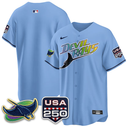 TB Independence Day USA 2026 City Connect Vapor Jersey - Stitched
