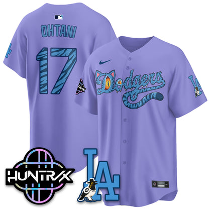 Los Angeles Dodgers x K-Pop Demon Hunters 2026 Vapor Jersey - Stitched