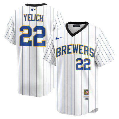 Milwaukee Brewers "Legacy Edition" Vapor Jersey - Stitched