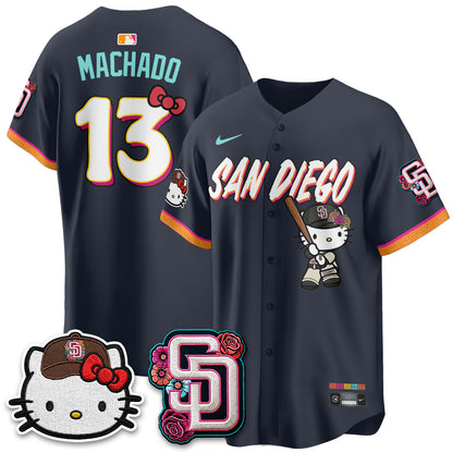 SD 2026 City Connect x Meow KT Vapor Limited Jersey - Stitched