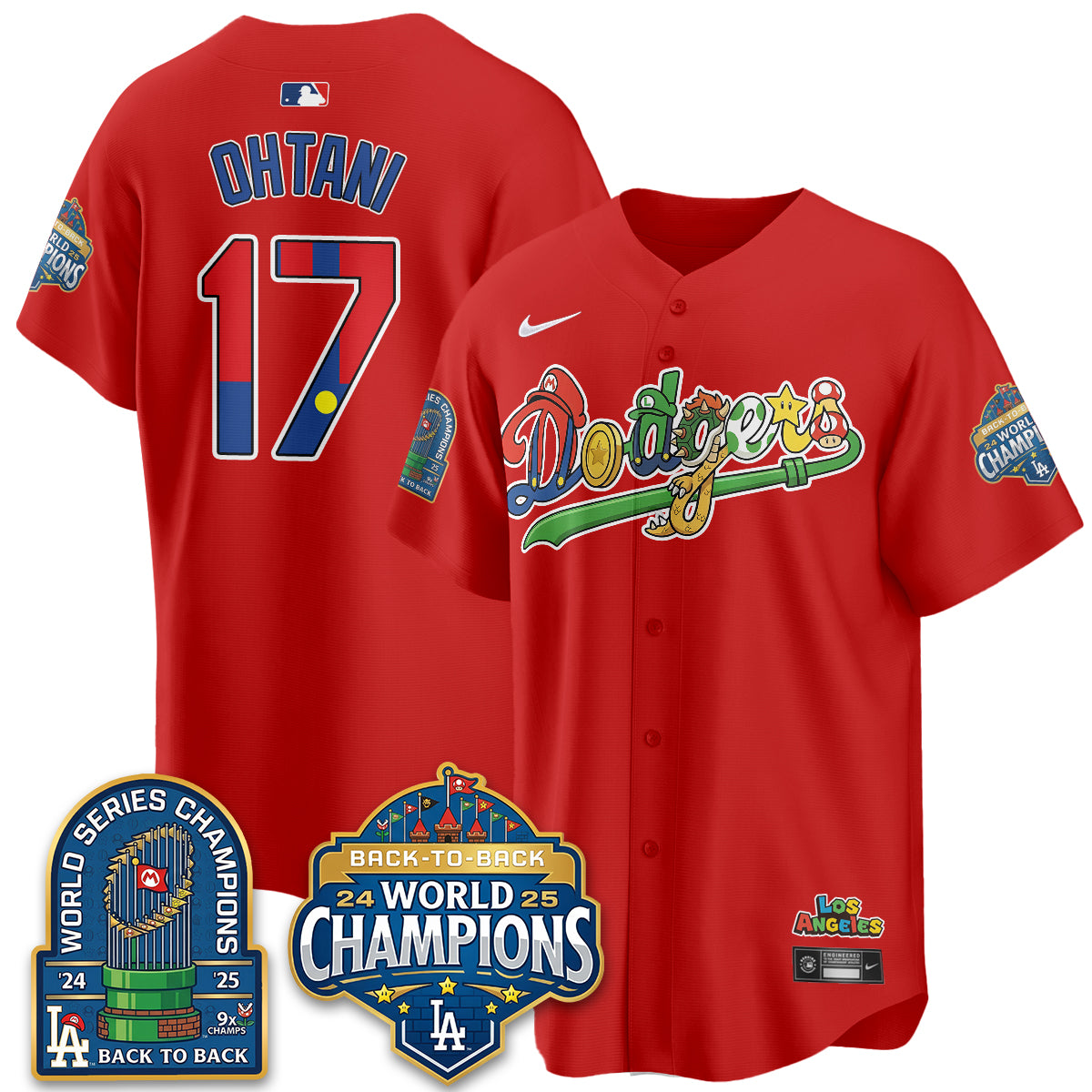LAD x The Red Plumber Vapor Jersey - Printed