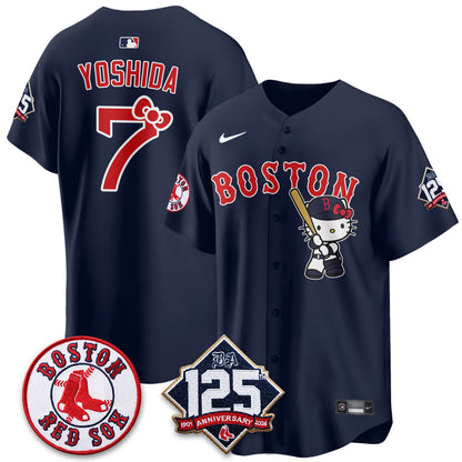 Boston Red Sox x Meow KT Vapor Limited Jersey - Stitched