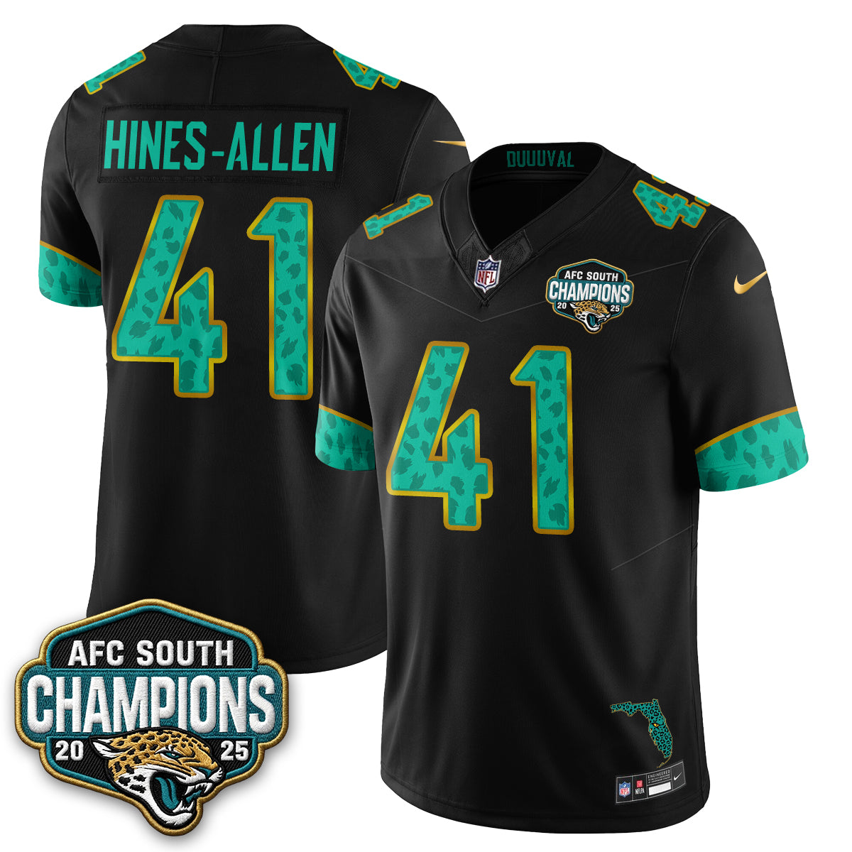 DET Fangear Edition Vapor Jersey - Stitched