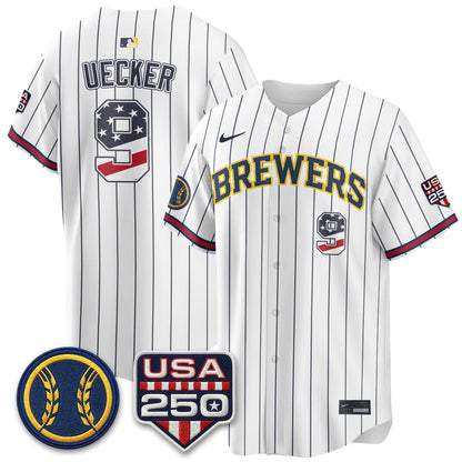 MIL Fourth of July Vapor Limited Jersey - Stitched