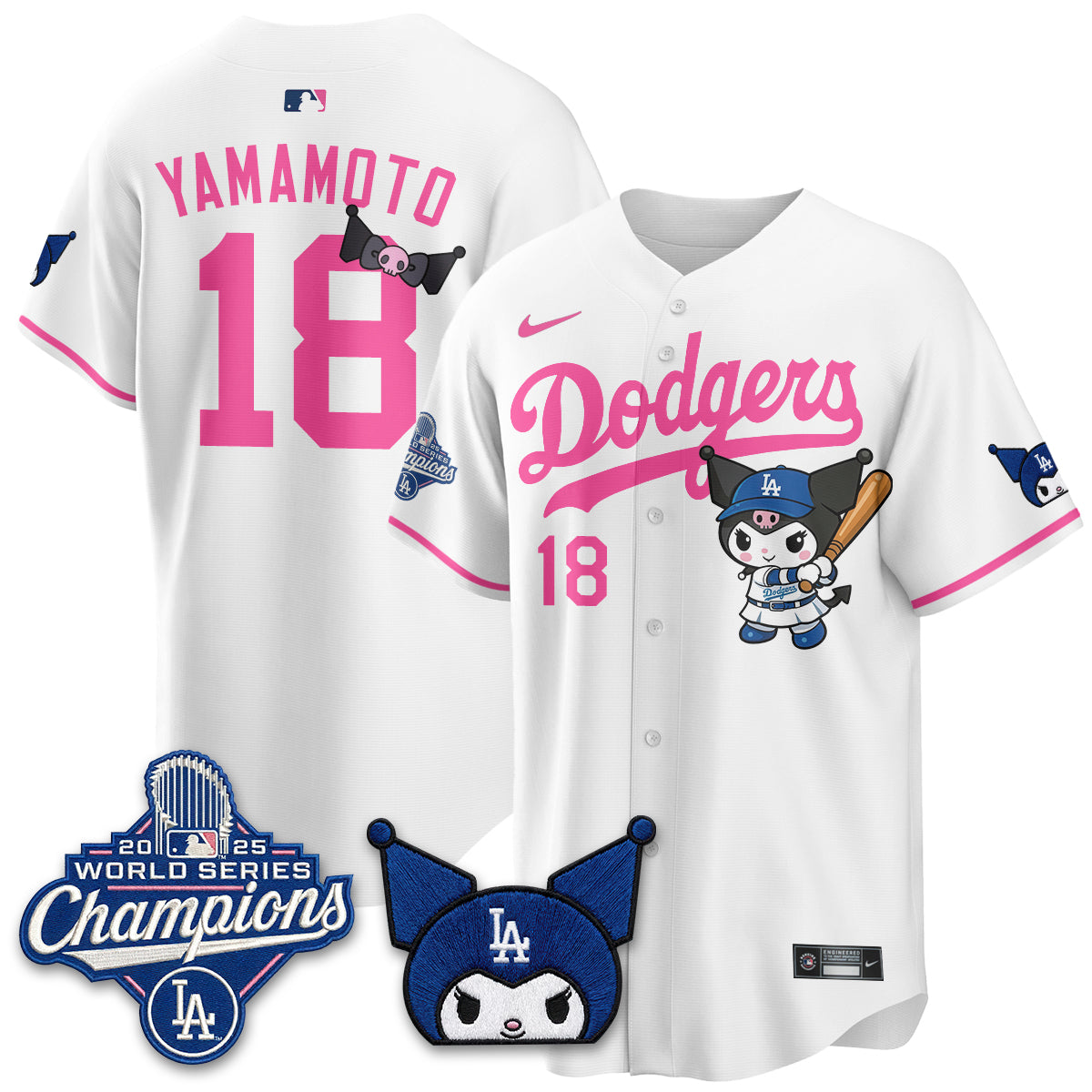 LAD Kuromi Edition Vapor Jersey - Stitched-NQD