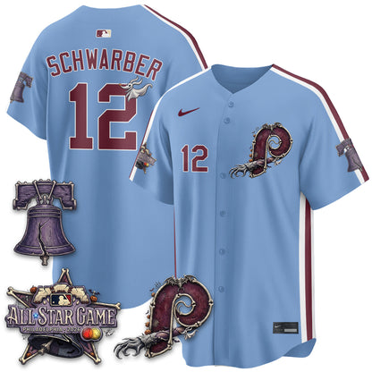 Philadelphia Phillies Nightmare Edition Vapor Jersey - Printed-NHM