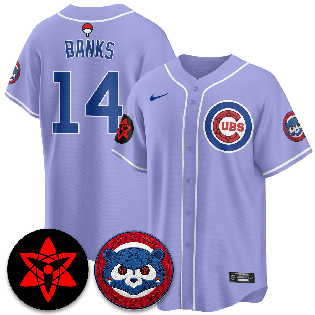 CHC Uchiha Sasuke Vapor Limited Jersey - Stitched