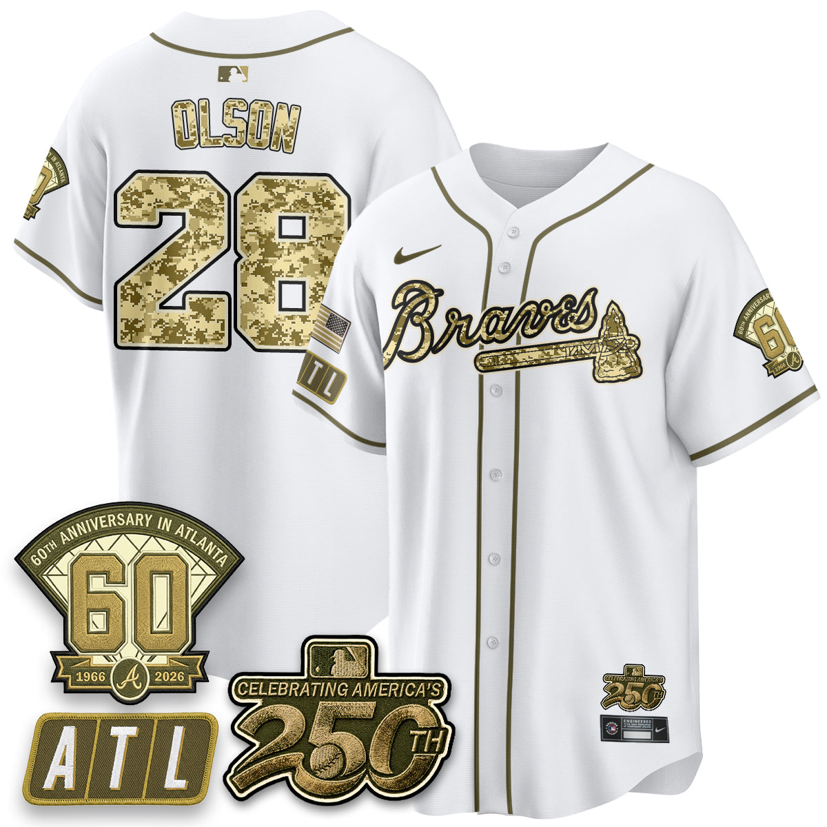 ATL Salute to Service 2026 Vapor Limited Jersey - All Stitched