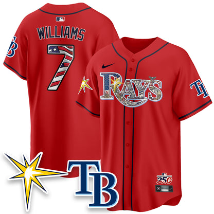 TB Independence Day USA 2026 Vapor Limited Jersey - Stitched
