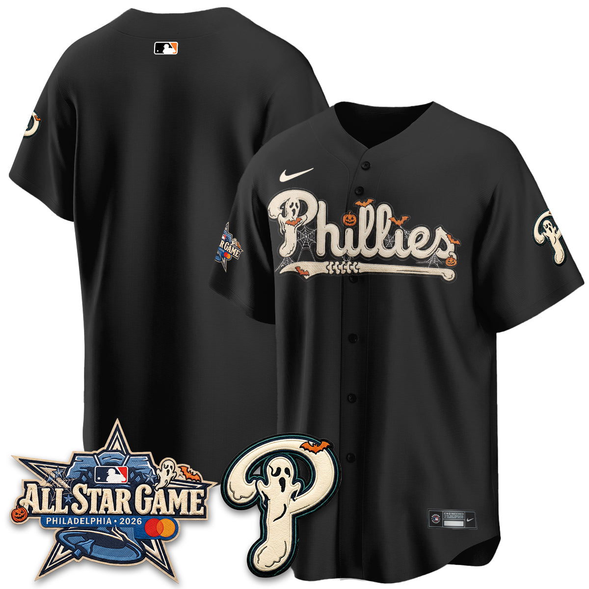 PHI Halloween 2026 Vapor Limited Jersey - Stitched (1)