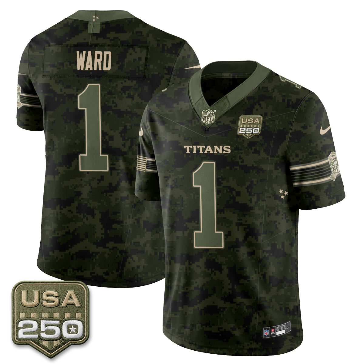 TEN 2026 Salute to Service Edition Vapor Jersey - Stitched