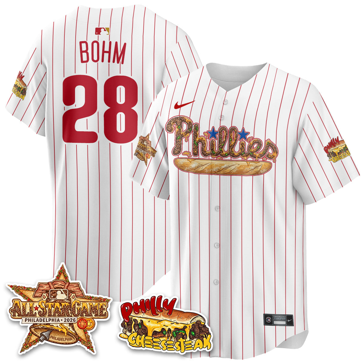 PHI Cheesesteak Edition Vapor Limited Jersey - Stitched