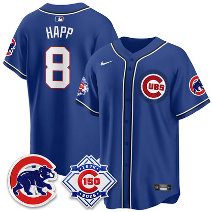 CHC 150th Anniversary Black Out Style Vapor Premier Limited Jersey - Stitched