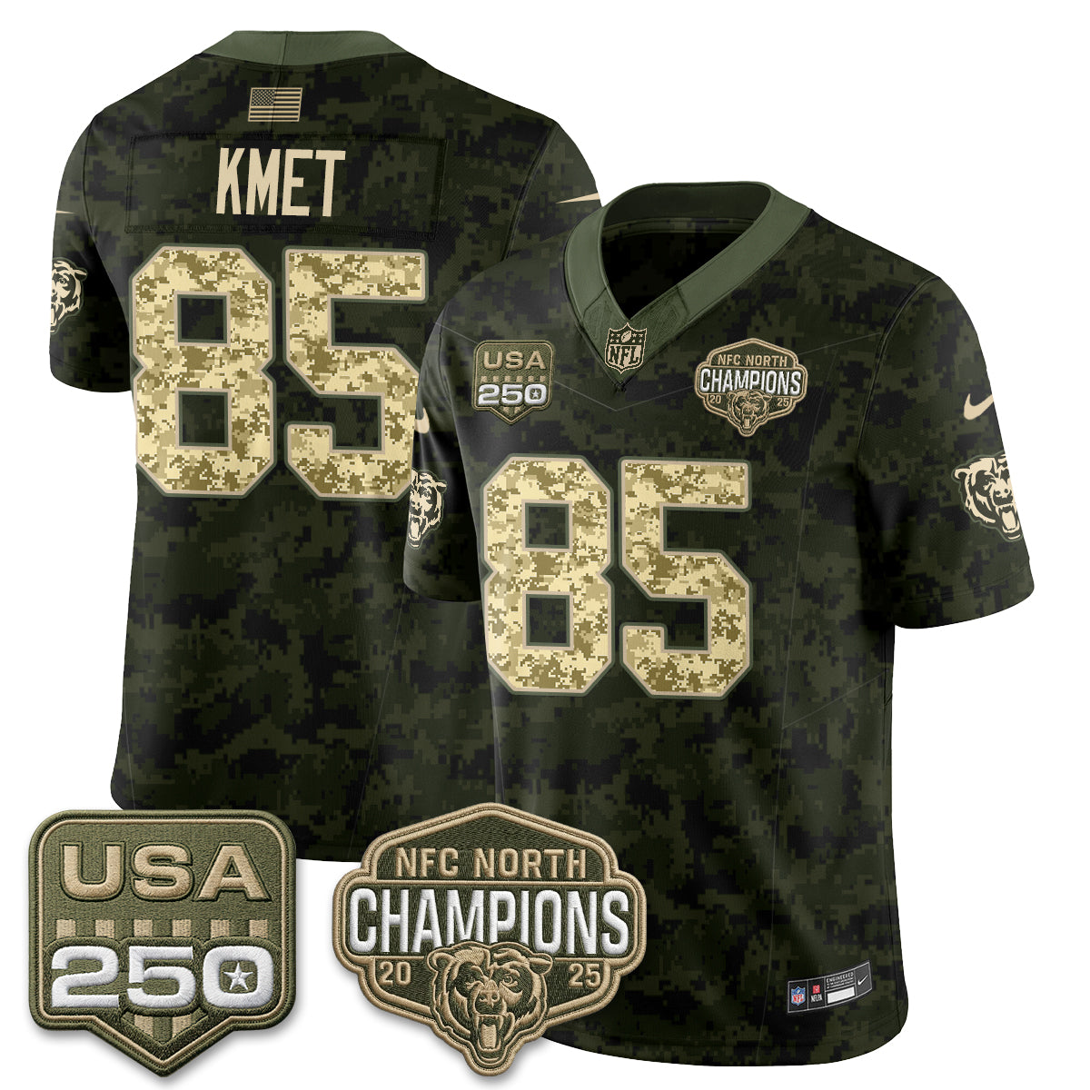 CHI 2026 Salute to Service Edition Vapor Jersey V2 - Stitched