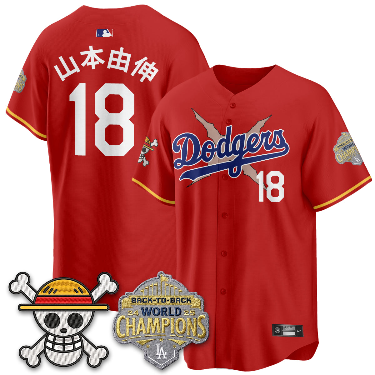 LAD x OP Vapor Jersey -All Stitched V2