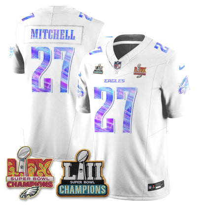 Philadelphia Eagles Fangear Edition Vapor Jersey - Stitched-NHM