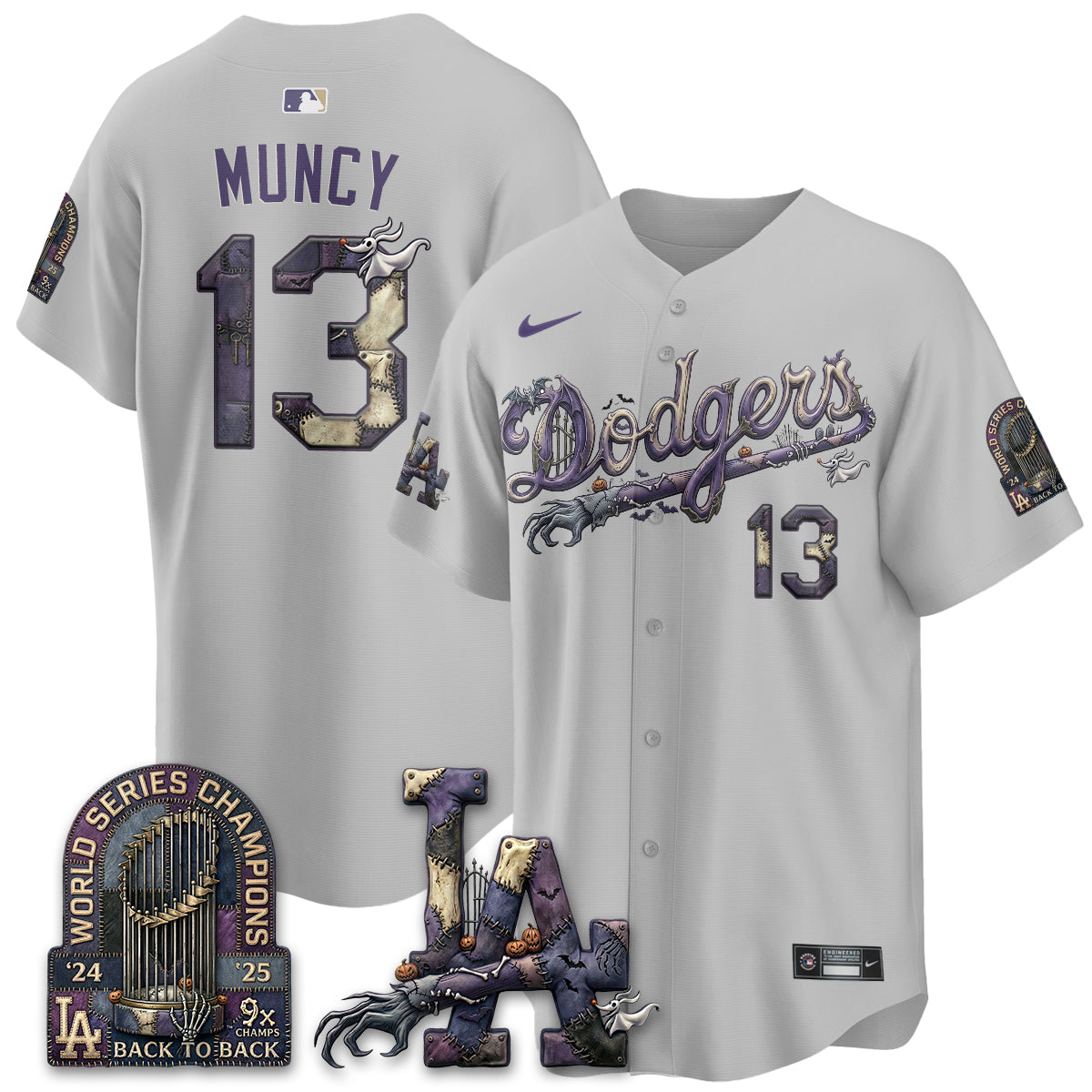 LAD Nightmare Edition Vapor Jersey - Stitched