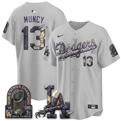 LAD Nightmare Edition Vapor Jersey - Stitched