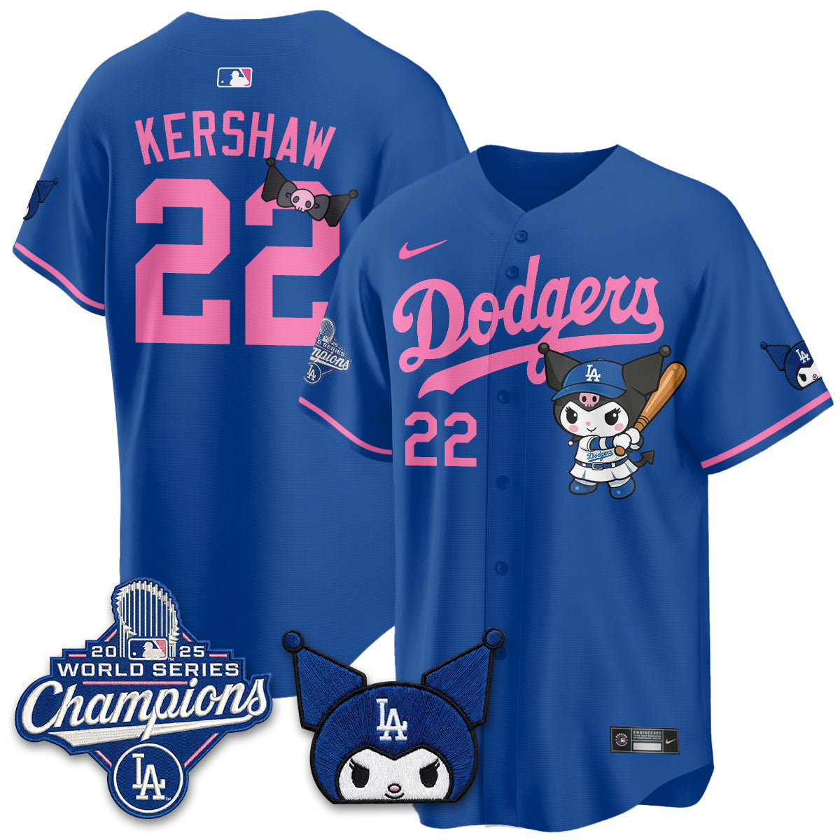 LAD Kuromi Edition Vapor Jersey - Stitched-NQD