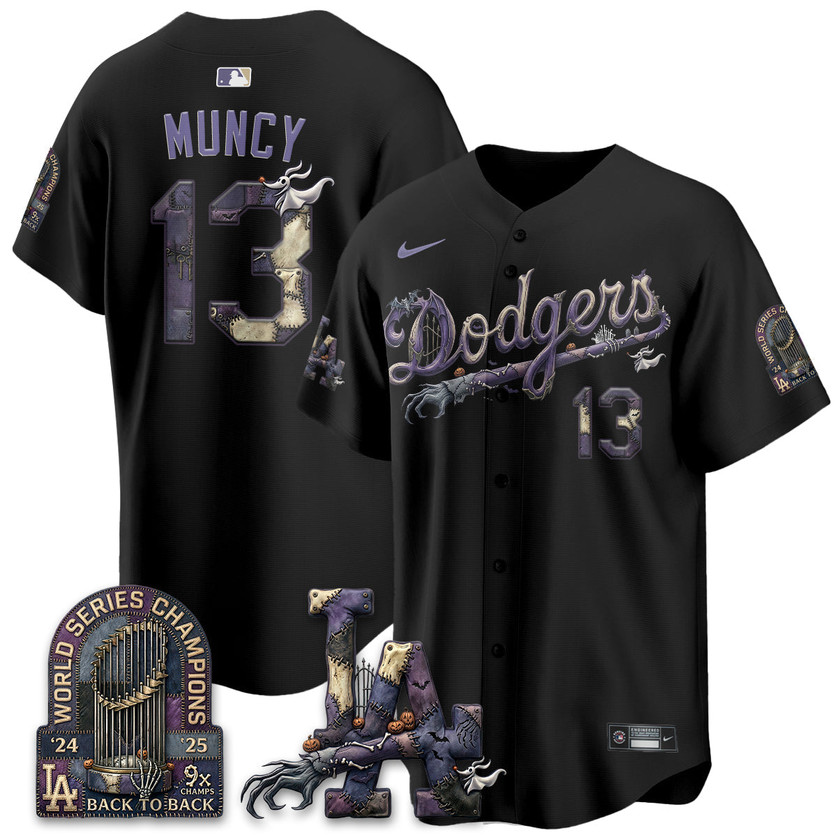 LAD Nightmare Edition Vapor Jersey - Stitched