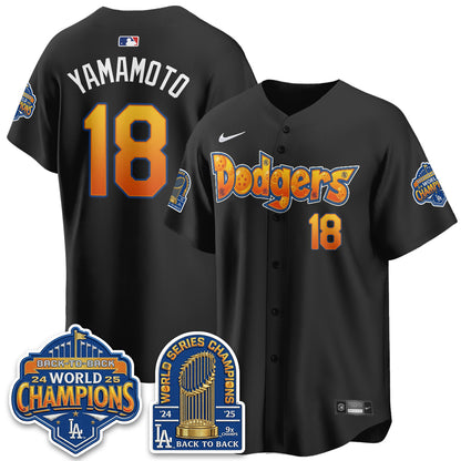LAD x DB Night 2026 Vapor Jersey V2- Stitched