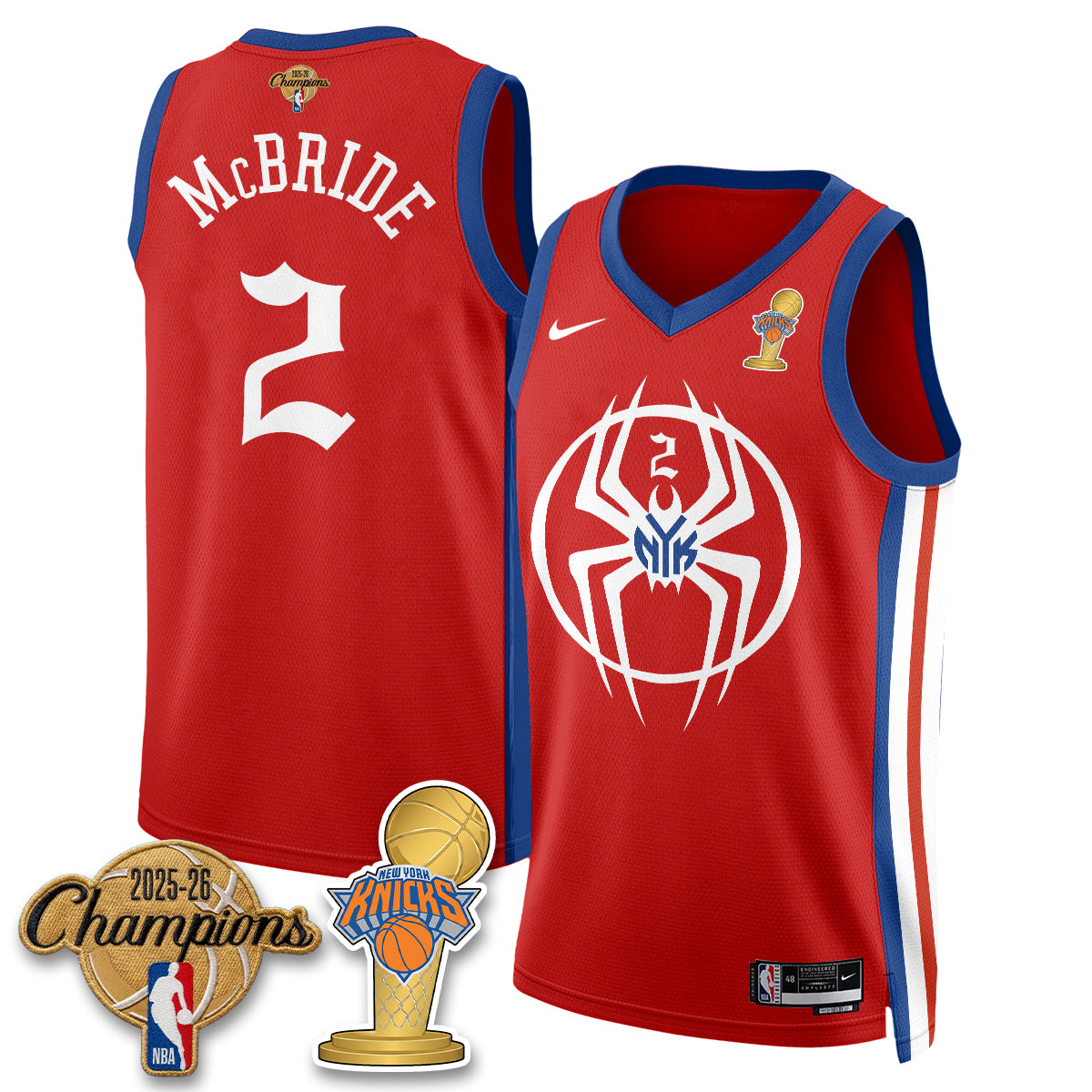 NYK 2026 Champions Brand New Day Vapor Jersey - Stitched