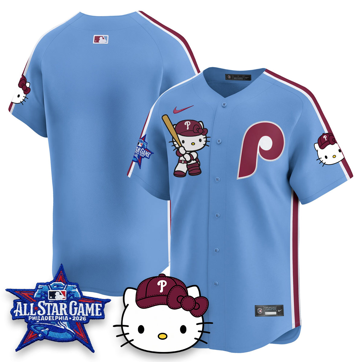 PHI x Meow Kitty Vapor Limited Jersey V2- Stitched