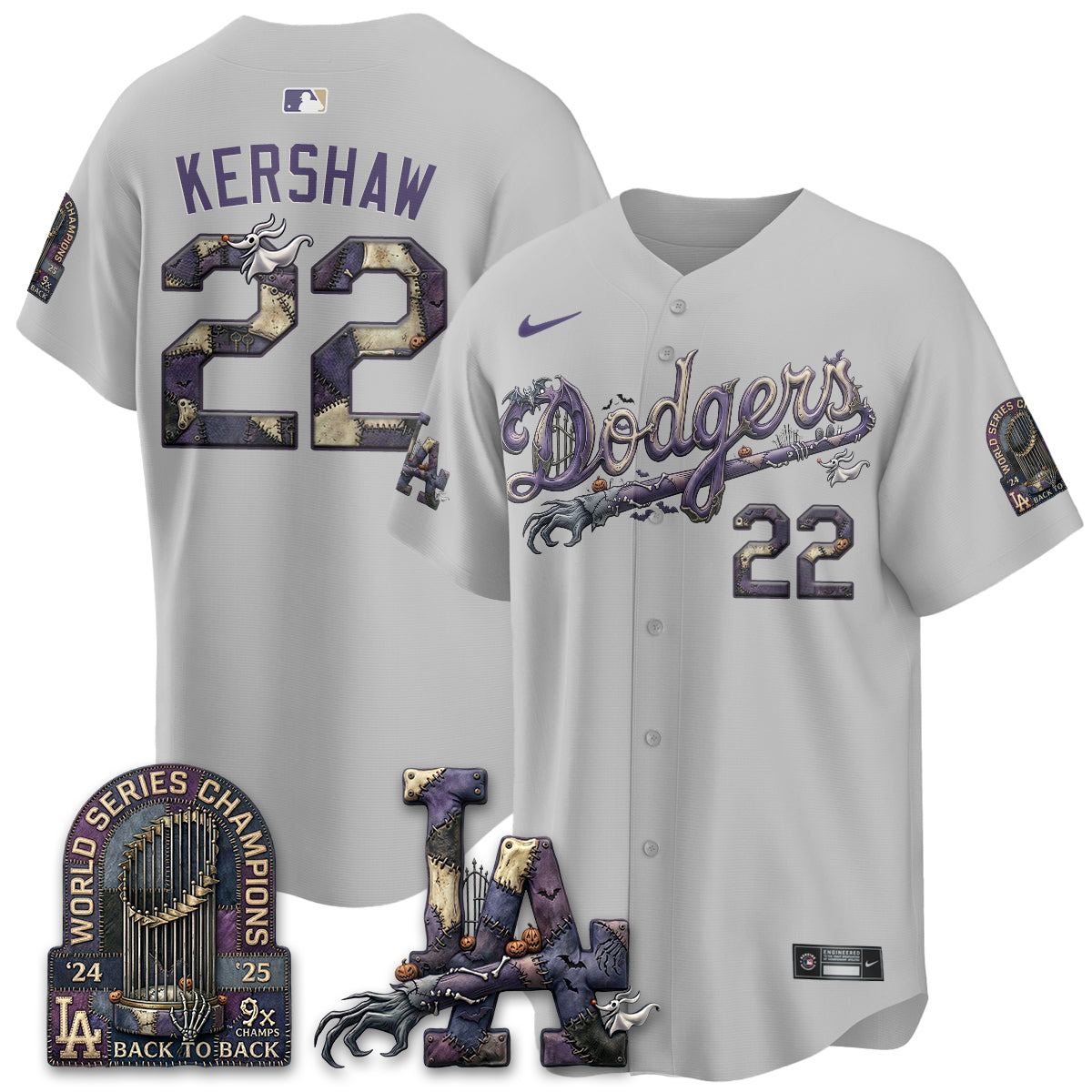 LAD Nightmare Edition Vapor Jersey - Stitched