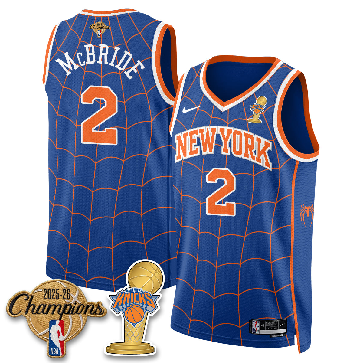 NYK 2026 Champions Brand New Day Vapor Jersey - Stitched