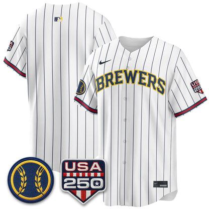 MIL Fourth of July Vapor Limited Jersey - Stitched