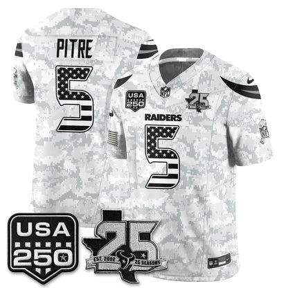 HOU 2026 Salute to Service Edition Vapor Jersey - Stitched