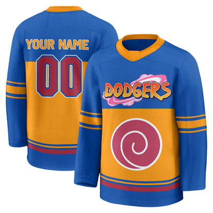 LAD Naruto Edition Vapor Custom Hockey Jersey - Stitched