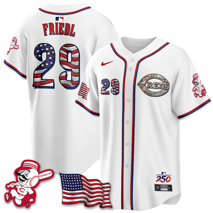 CIN 2026 Independence Day USA Vapor Limited Jersey - Stitched