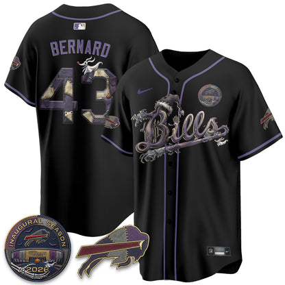 BUF 2026 Nightmare Edition Vapor Baseball Jersey - Stitched