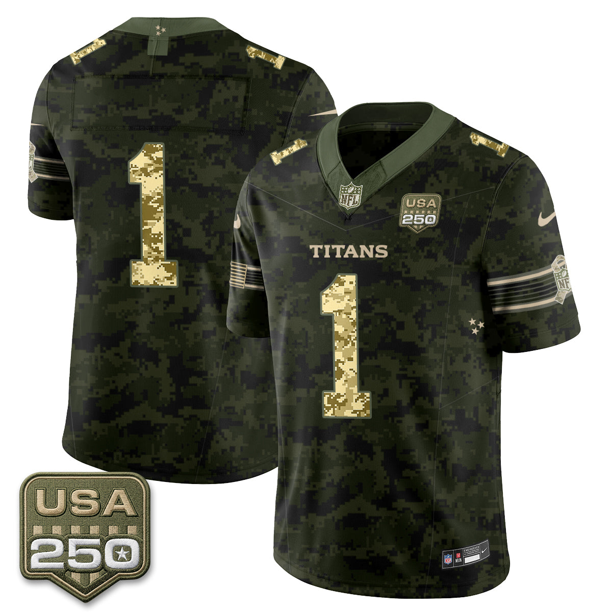 TEN 2026 Salute to Service Edition Vapor Jersey - Stitched