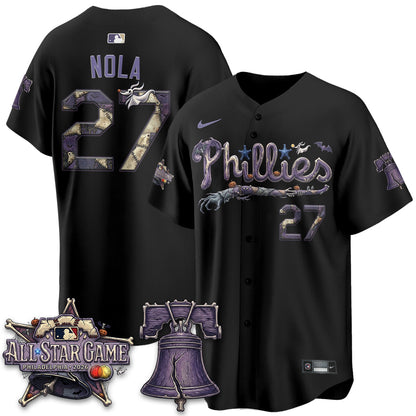 Philadelphia Phillies Nightmare Edition Vapor Jersey - Printed-NHM