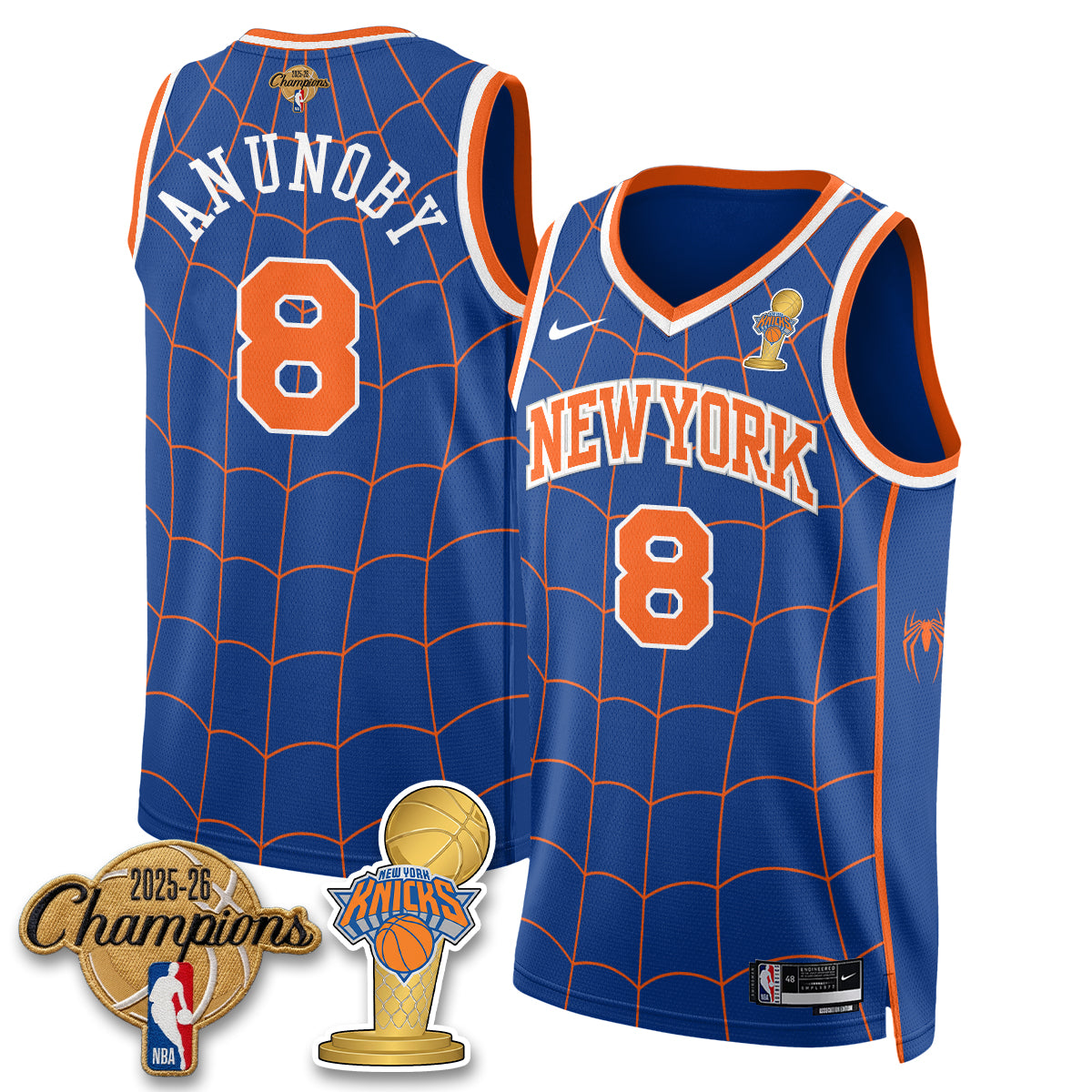 NYK 2026 Champions Brand New Day Vapor Jersey - Stitched