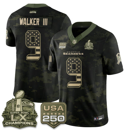 SEA 2026 Salute to Service Edition Vapor Jersey - Stitched