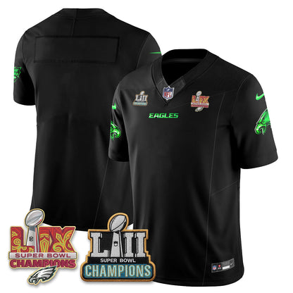 Philadelphia Eagles Fangear Edition Vapor Jersey - Stitched-NHM