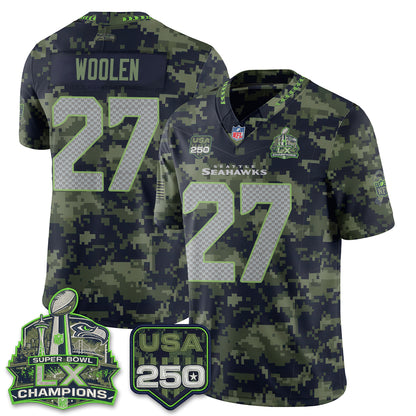 SEA 2026 Salute to Service Edition Vapor Jersey - Stitched
