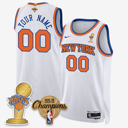 NYK 2026 Basketball Champions Vapor Custom Jersey - Stitched