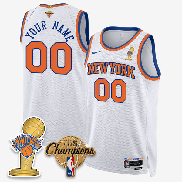 NYK 2026 Basketball Champions Vapor Custom Jersey - Stitched