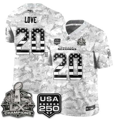 SEA 2026 Salute to Service Edition Vapor Jersey - Stitched