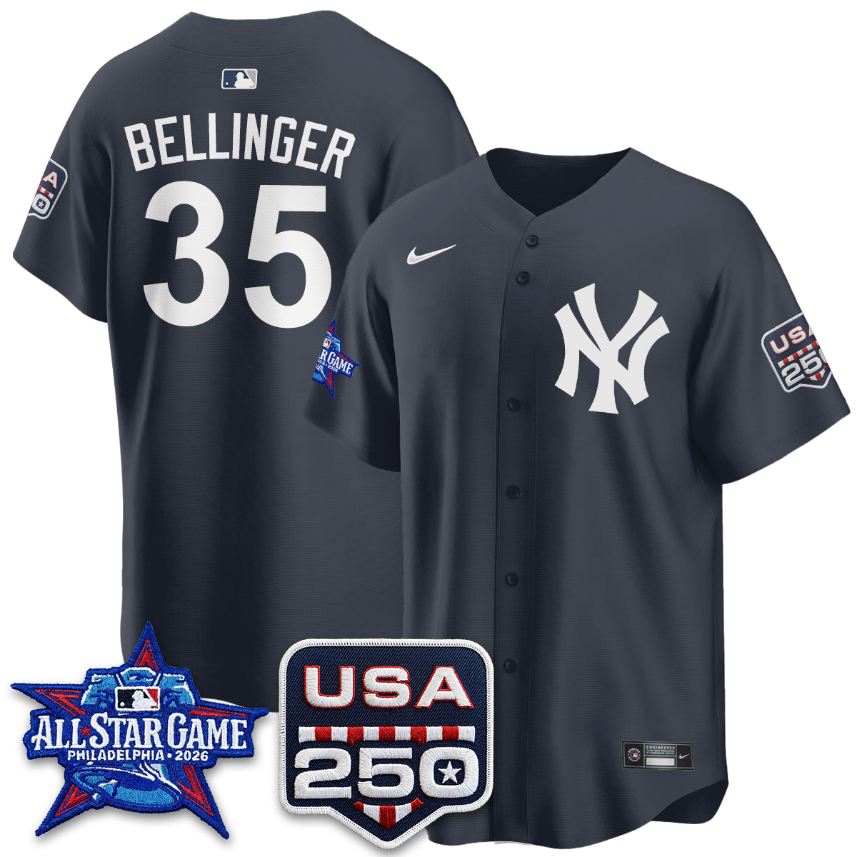 New York Yankees 2026 All Star MVP Edition Vapor Jersey - Stitched