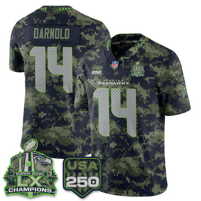 SEA 2026 Salute to Service Edition Vapor Jersey - Stitched