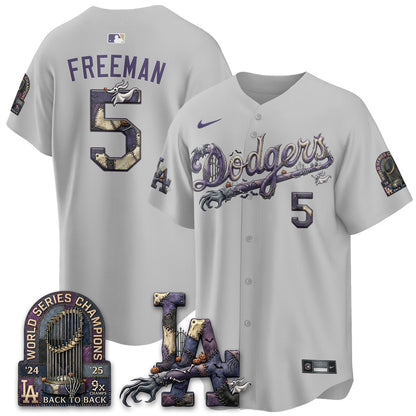 LAD Nightmare Edition Vapor Jersey - Stitched