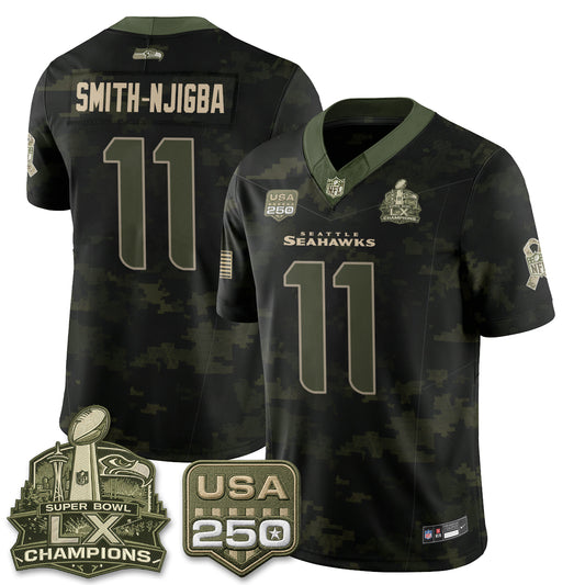 SEA 2026 Salute to Service Edition Vapor Jersey - Stitched