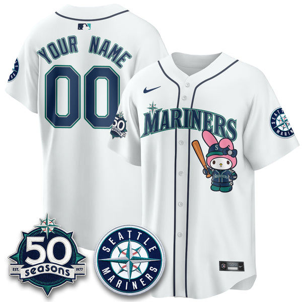 SEA x  Pink Sanrio Friend Vapor Custom Jersey - Stitched